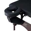 Master Massage Standard Argo Portable Massage Table, 1 count (pack of 1), Black