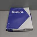 Oxford Twin-Pocket Folders, Textured Paper, Letter Size, Black, Holds 100 Sheets, Box of 25 (57506EE), 8-1/2 x 11