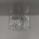 BENECREAT 20Pcs Oval Number Stitch Markers, Clear Acrylic Crochet Stitch Marker Charms with 304 Stainless Steel Clasps for Knitting Weaving Sewing Accessories Quilting