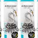 Nite Ize KeyRack Locker Stainless Steel (4-Pack)