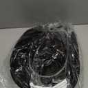 Keilin Rhinestone Cowgirl Hat Disco Cowboy Hat Felt Western Nashville Bachelorette Party Hat for Teens and Adults (6 3/4-7 3/8, Black)