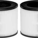 MA-22 True HEPA Replacement Filter, Compatible with MA Series MA-22 Air Purifier, 3-in-1 H13 True HEPA Filter and Activated Carbon Filter, 2 Pack