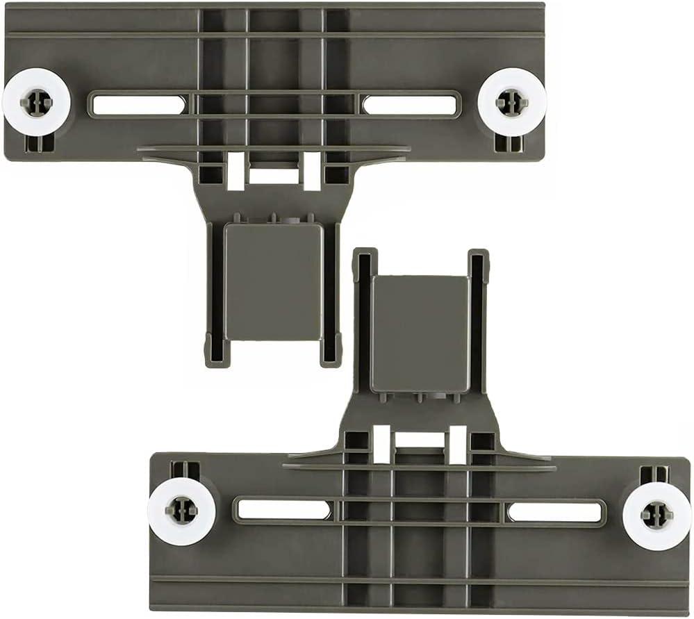 Dishwasher Top Rack Adjuster Replacement for Whirlpool WDT750SAHZ0, WDT730PAHZ0, WDTA50SAHB0, WDT730PAHZ0, WDTA50SAHZ0, WDTA50SAHB0 Dishwasher, 2 PACK.
