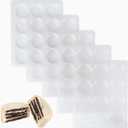 Round Cookie Chocolate Mold, Covered Cookie Mold 5 Pack, 12 Cylinders Each, Chocolate Covered Round Cookies,Candy and Chocolate, and Even Soap Molds (Small)