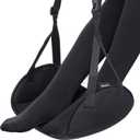 Upgraded Airplane Foot Rest (Premium Memory Foam) - Thickened Super-Size Airplane Foot Hammock to Relax Your Feet - Perfect Airplane Travel Essentials for Long Flight Plane (Extra Large)