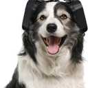Dog Ear Muffs,Dog Ear Muffs Noise Protection,Noise Cancelling Headphones for Dogs, Ear & Hearing Protection for Thunder, Hunting, Tourism(Black)