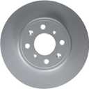 BOSCH 26011578 QuietCast Premium Disc Brake Rotor - Compatible with Select Honda Fit; FRONT - Single
