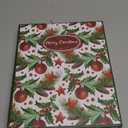 Unicadecor Casa 2025 Christmas Metal Picture Frame | 4x6 / 5x7 Holiday Premium Frame with Snowflake & Festive Designs | Elegant Home Dcor & Christmas Gift Choice (Deer-Red)