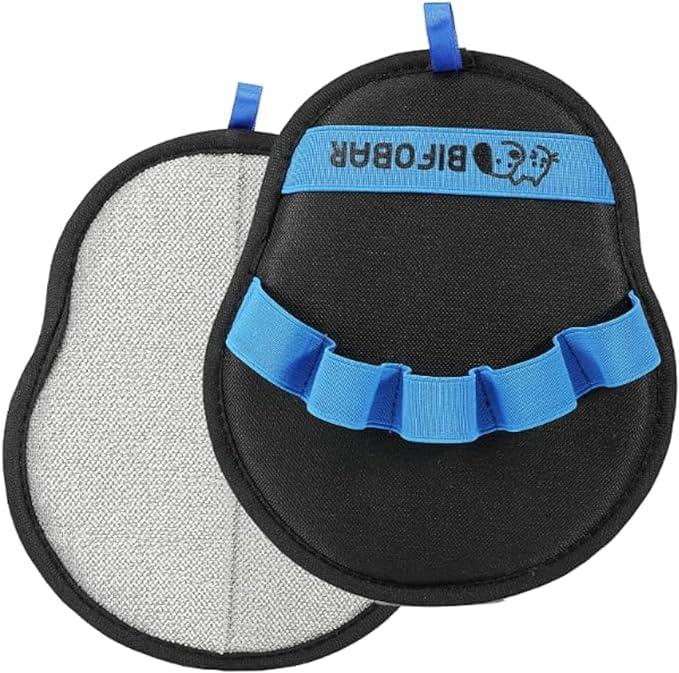 Pet Hair Removal Glove - Magic Brush Electrostatic Mitt for Dogs & Cats, Reusable Grooming Gloves - Dog Hair Remover Tool with 5-Finger Design for Couch, Carpet, Furniture