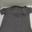Mens T-Shirts Crew Neck Shirts Athletic Fitted Plain Basic Tees Soft Cotton Blend Comfort T Shirts for Men (Gray, M)