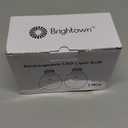 Brightown E26 Rechargeable Light Bulb with Remote and Timer, Battery Backup Bulb for Sconces and Lamps, Magnetic Bulbs for Non-Hardwired Fixture, 3 Color Temperatures + 9 RGB Colors, Dimmable, 2 Pack