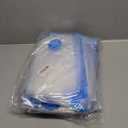 Vacuum Storage Bags for Clothing Comforters and Blankets, Space Saver, Travel Bag for Luggage (Clear, 21)