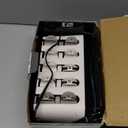 Conair Hot Rollers for Long, Medium & Short Hair, 12 Jumbo 1 " Heated Hair Rollers with Clips, Hot Curlers for Women, Volume & Curls, White