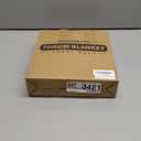 NEXHOME PRO Knit Throw Blanket,Classical Checkered Blanket for Couch,Cozy Warm Knitted Throw Blanket for Bed Sofa Living Room, Decorative Stretched Throw, Lightweigh,50"X 60"Navy Blue