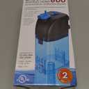 Penn-Plax Cascade 600 Fully Submersible Internal Filter  Provides Physical, Biological, and Chemical Filtration for Aquariums and Turtle Tanks