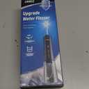 Water Flosser, Upgraded 300ML Water Dental Flosser for Teeth Clean, 3 Modes Cordless IPX7 Waterproof Portable Oral Irrigator Water Floss for Home Travel (Black)