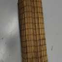 UNISHADES Cordless Bamboo Roman Shades for Windows, Blinds Size (36" W 64" H) Colour (Highfield Teak)