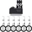 Hisencn 6 Outlets Tact Push Button Grill Ignitor Kit for Home Depot Nexgrill 720-0830H, 720-0888N, 720-0830D, 720-0888, Universal Spark Igniter with Wire Ignition Replacement Kits