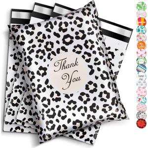 Oududianzi Poly Mailers 10x13, 100PCS Shipping Bags, Self-Sealing Mailers Poly Bags, Mailing Envelopes Bulk, Polymailer Packaging Bags for Online and offline Small Bussiness