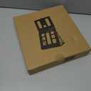 HNL Portable Monitor Stand, iPad & Tablet Holder, clamp Retention, Foldable, mountable Small Desk, Supports 7.75 inch to 10.75 inch Screen Width, Travel with Laptop, Black