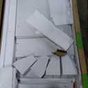 GarveeHome White 3 Drawer Dresser for Bedroom, Wide Chest of Drawers with Vintage Handle, Modern Wood Dresser Wide Nightstand Cabinet for Living Room