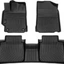 Floor Mats Fit for Toyota Camry 2012-2017
All Weather Protection TPE Anti-Slip Automotive Floor Liners Fits 1st & 2nd Row Full Set Custom Accessories, Black