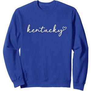 Kentucky Cute Heart Women Girls Sweatshirt Small