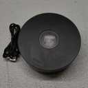 YVV LED Rotating Display Stand, Lighted Base-Crystal Glass Art, 360 Degree Automatic Mute Rotating Turntable, Motorized Display Stand with Colorful Lights, Tumbler Supplies Spinner 4.72in