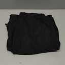 GORGLITTER Women's Parachute Baggy Cargo Pants Wide Leg Low Waisted Oversized Loose Drawstring Pants with Pockets (Medium, Black)