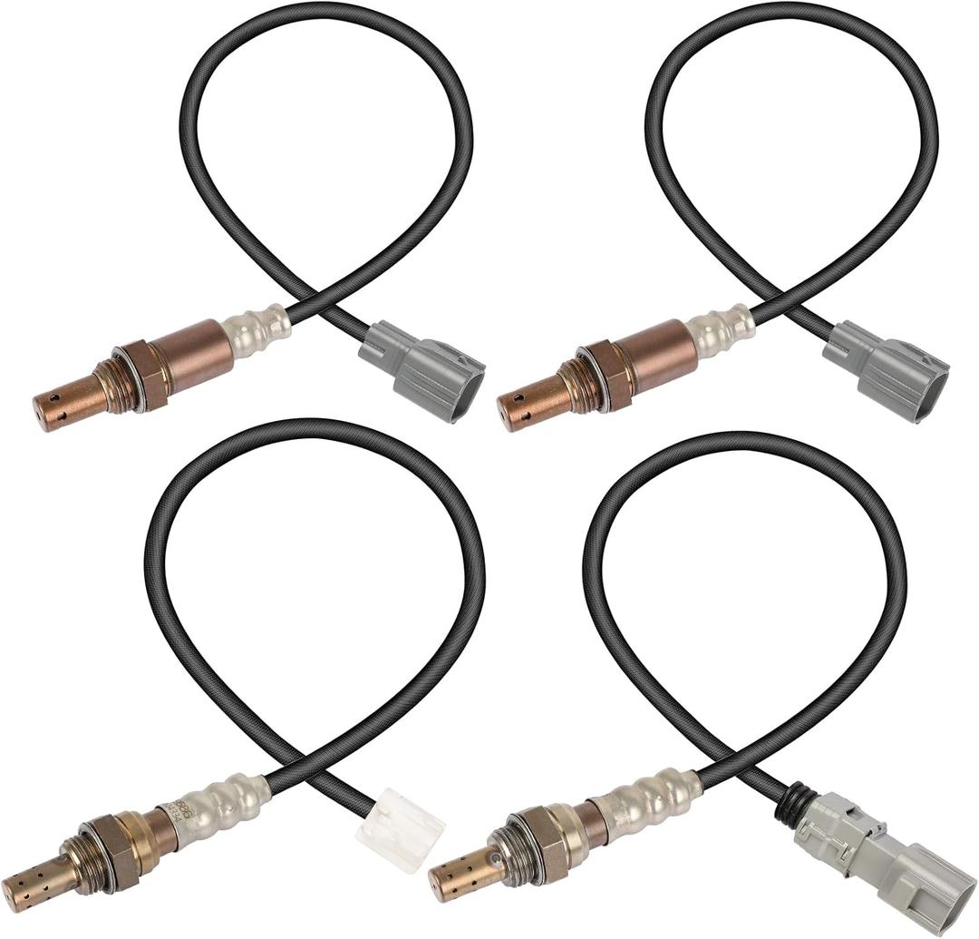 Oxygen Sensor for Toyota for Sienna 2017 2018 2019 2020 3.5L V6, for Toyota for Sienna O2 Sensor Upstream Downstream Set of 4, O2 Sensor Replacement 250-241180 250-241209 250-54007 250-54059