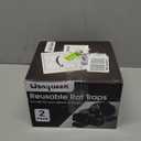 Reusable Rat & Chipmunk Traps, Prevents Accidental Triggering Mouse Trap, Tunnel Dual-Entry Squirrel Trap for Big Rats, Large Efficient Capture Device, Snap Traps for Humane Capture