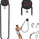 Endless Rope Trainer for Home Gym, Portable Pull Down Machine