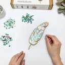 lycss Diamond Painting Kits-Creative & Relaxing Mosaic Craft for Adults Beginners, Complete Glass Gemstone Puzzle Supplies for Home Wall Decoration, Unique Gift Idea
