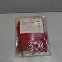 Roaring 20's Flapper Dress and Headband Costume (S, Red) 4-6