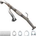 Exhaust Front Y-Pipe Flex Pipe Direct Fit Compatible With 2011-2013 Honda Odyssey 3.5L