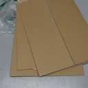 LonlyEagle Trifold Poster Board, 24" x 16", 3-Pack, White Corrugated Project Boards for Science Fairs, School Projects, Event Displays