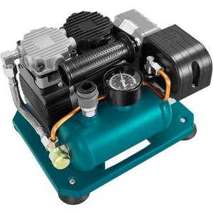 Cordless Air Compressor for Makita 18V Li-ion battery, 0.26-Gallon Capacity, Oil-Free, Ultra Quiet Portable Air Compressor, 65 dB Noise Level Electric Air Compressor