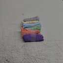 coskefy Women's Underwear Cotton Hipster Panties Low Rise Briefs Soft Strench Breathable Ladies Bikini Underwear 6 Pack (Bright-colored)