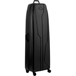 uniHimal Hard Case Golf Travel Bag, Golf Travel Case - Ultimate Protection, Waterproof & Durable, Specially Designed for Golf Clubs (Obsidian Black)
