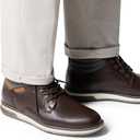 Bruno Marc Men's Classic Dress Casual Business Formal Chukka Boots (10.5, Dark Brown)