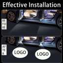 3 x 4 Pack Car Door Lights Logo Projector, LED Door Projector Lights Compatible with 1/3/4/5/6/7/X1/X2/X3/X4/X5/X6/M/Z/GT Series Car Accessories, Puddle Lights Ghost Shadow Welcome Light