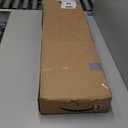 VELIMAX 1/2-Inch Reeded Glass Window Film, Frosted Reeds Window Film, Window Privacy Film, 3D Window Decals Non Adhesive for Bathroom Living Room Office, 35.4x157.4 inches