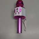 Kids Microphone, Girls Toy Microphones for Toddler Singing Bluetooth + 18 Pre-Loaded Nursery Rhymes, Birthday Gifts Toys Microphone for 3 4 5 6 7 8 9 10 12 Year Old Girls Boys