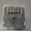 OZERO Men & Women Winter Gloves -30F Deerskin Leather Water-resistant Windproof Cold Weather Glove for Driving Hiking (Black, XL)