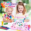 Paint Spin Art Machine Kit for Girls & Boys, Arts & Crafts for Kids, Art Drawing Supplies, Painting Kits,Ideal Gift for 4 5 6 7 8-12 Years Old