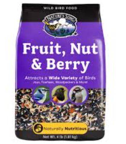 Nature's Song® Fruit Nut & Berry Wild Bird Food, 4 lb