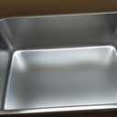 Stainless Steel Litter Box,XXL Metal Cat Litter Box for Big Cats 8IN Deep, Cat LitterBox High Sided Pet Toilet Easy to Clean,Cats Litter Pan for Adult Cats,Non Stick, No Smell