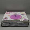 Sit and Spin Toys for Toddlers 1-3 Girls, 360 Toddler Spinning Seat with LED Lights and Music Christmas Birthday Gift for 1 2 3 Years Old Girl Sensory Toys Toddler Activities (Pink)