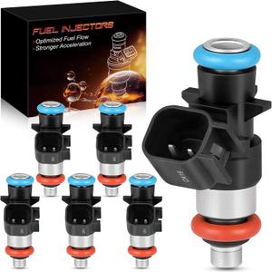 Fuel Injectors 3.6L V6 fit for:-Dodge 2011-2019 Charger Challenger Journey Durango for:-Jeep 2012-2018 Wrangler Grand Cherokee for:-Chrysler 200 300 0280158233 6 Pcs