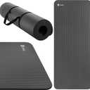 KEEP Extra Thick NBR Yoga Mat for Women & Men, 15mm Thick, 72x32 Large Exercise Mat with Non-Slip Workout Mat for Yoga, Pilates, Stretching, Meditation Wide & Cushioned Fitness Mat